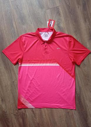 Брендова футболка поло slazenger.