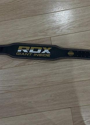 Rdx 4" leather weightlifting belt black (шкіряний важкоатлетичний пояс rdx шириною 4 дюйми).