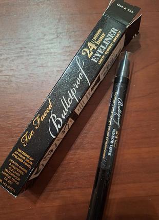 Водостійкий гелевий олівець-карандаш для очей.too faced 4