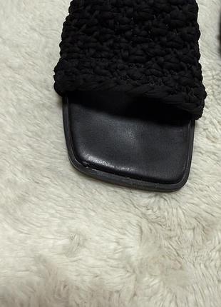 Шльопанці плетені primark 5