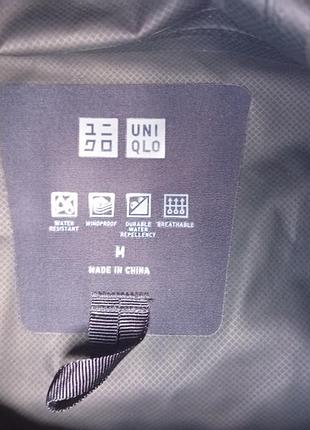Blocktech пальто-дождевик uniqlo 8