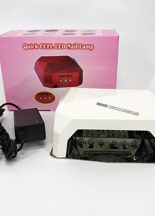 Uv/led лампа для нігтів ccfl + led 36w (гібридна лампа для гель-лаку)