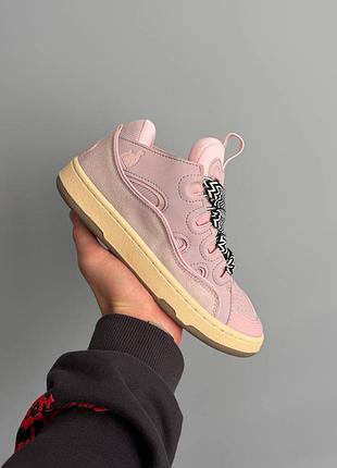 Lanvin curb sneakers pink 📦 5