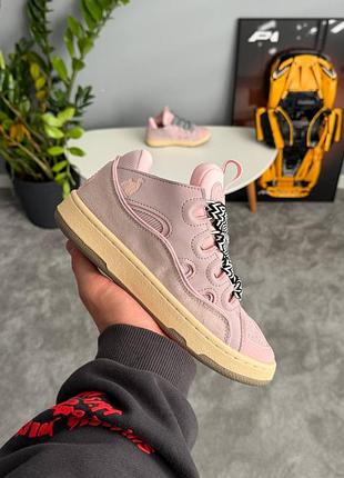 Lanvin curb sneakers pink 📦 2
