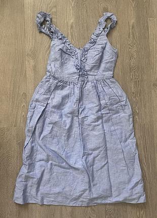 Лляний сарафан banana republic
