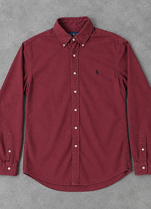 Классическая рубашка ralph lauren (slim fit / хлопок)