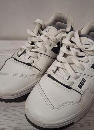 Кросівки чоловічі new balance 550 білі
