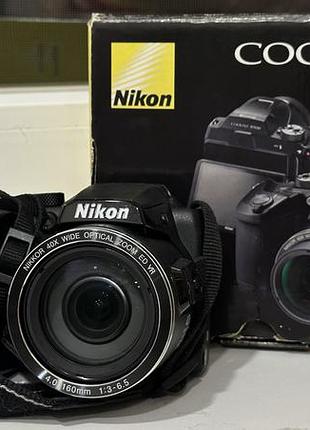 Фотоапарат nikon coolpix b500 чорний