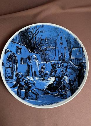 Вінтажна колекційна тарілка ludwig richter, w. germany 💙❄️