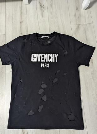 Оригинал givenchy paris ss18 destroyed tee