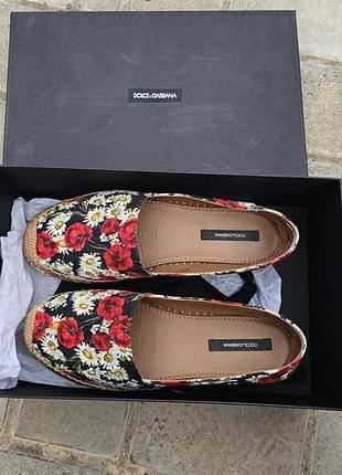 Эспадрильи dolce &amp; gabbana 40 размер