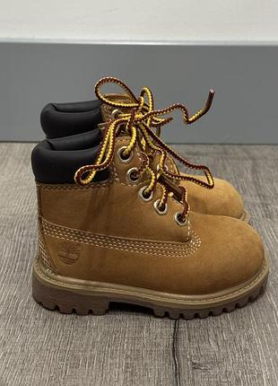 Черевики дитячі унісекс timberland жовті