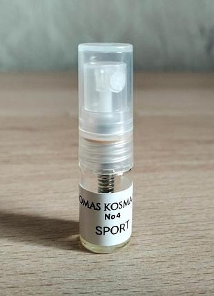 Thomas kosmala no.4 sport edp пробник 1 мл