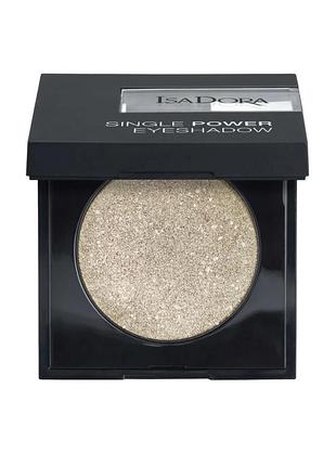 Isadora single power eyeshadow 07 glossy diamond тени для век