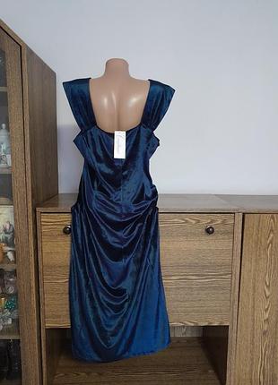 Платье бархатное новое 👗 2