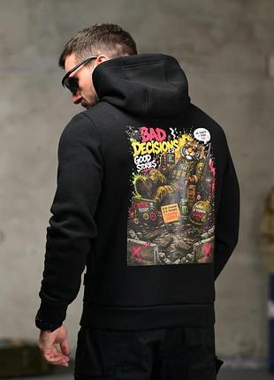 Худи 7.62 на флисе bad decision вм3676