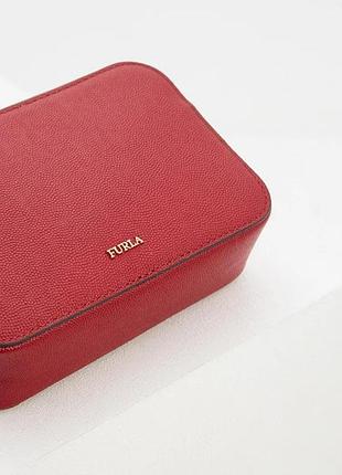 Сумки для жінок furla поясна червона 16,5*11*5,5 см