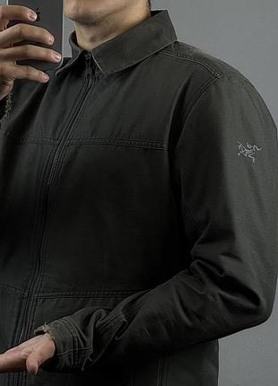 Arcteryx crosswire тактическая куртка арктерикс ветровка треккинговая горная демісезон туристична трекінгова гірська трейлова тактична джинсовка