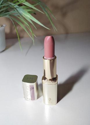 Помада лореаль loreal  № 378 velvet rose 3