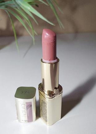 Помада лореаль loreal  № 378 velvet rose 2