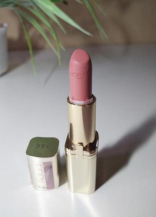 Помада лореаль loreal  № 378 velvet rose