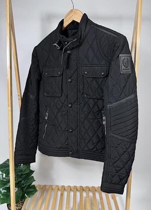 Стьобана куртка belstaff barbour стьоганка класична чоловіча розмір s оригінал oldmoney
