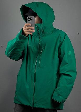 Mammut stoney hs thermo лижна куртка дождевик ветровка лыжная треккинговая горная демісезон туристична трекінгова гірська трейлова дощовик сноуборд