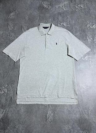 Футболка поло polo ralph lauren golf xl розмір оригінал сіре чоловіче