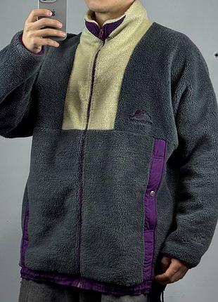 Vintage 90s helly hansen шерпа куртка кофта фліс флиска ветровка тактическая лыжная треккинговая горная демісезон туристична трекінгова гірська вінтаж