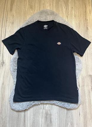 Dickies чорна гарна футболка с міні логотипом