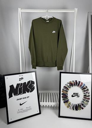 Оригінальний хакі світшот nike