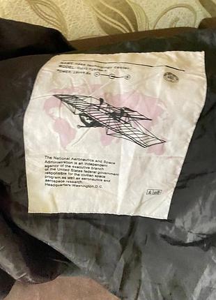 Куртка чоловіча nasa бомбер чорний