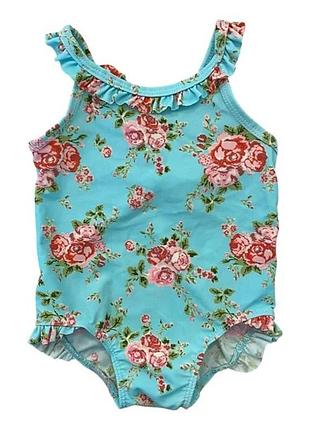 Детский слитный купальник h&amp;m 2-6мес