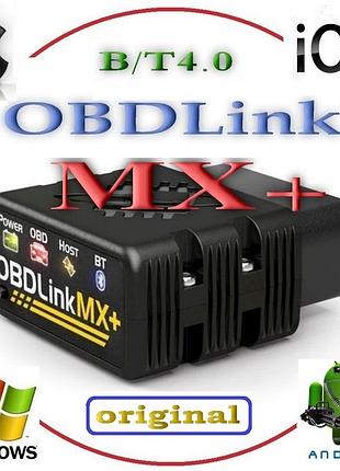 Автосканер obdlink mx+ b/т 4.0 iphone-ios android tesla alfaobd original obd2