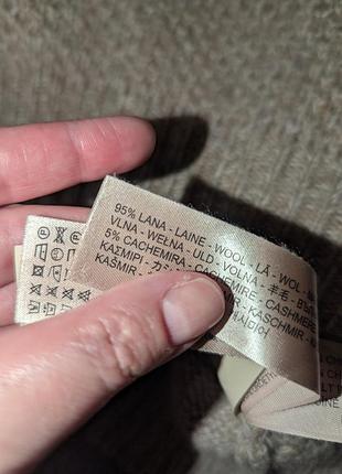 Кашеміровий светр massimo dutti wool cashmere 10