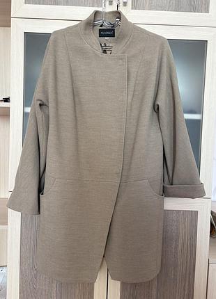 Стильне демісезонне пальто vladlen з вовною, р. 46 (m/l)