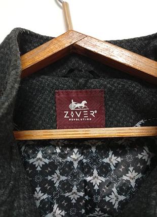 Чоловіча куртка (пальто) zover revolution, темно-сірий меланж, 43-44,р xl 5
