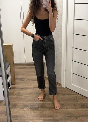 Джинси сірі zara, 34 розмір, на невисоку дівчинку