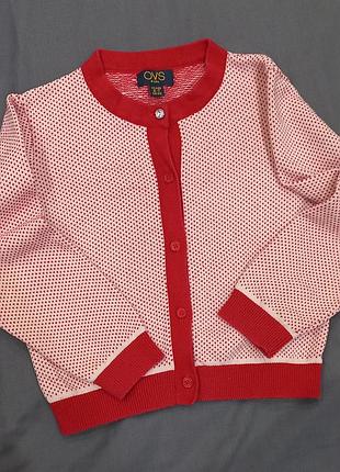 Ovs kids 122 см (6–7 років) кофта-кардиган на ґудзиках