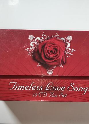 Набір cd дисків timeless love songs box set 15 2