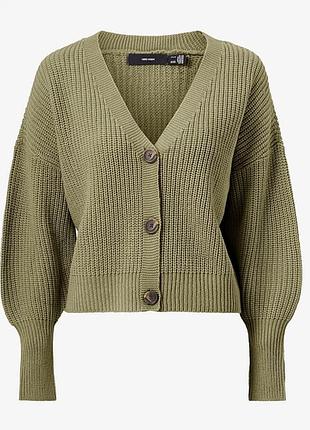 Кардиган vero moda vmlea з довгим рукавом та v-подібним вирізом