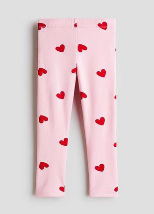 Леггинсы h&amp;m для девочки, теплые лосины, штаны для девочки, брюки