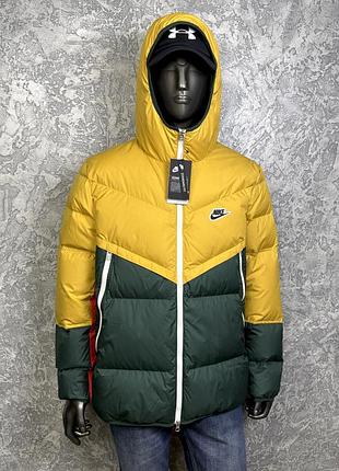 Nike standard fit shield куртка пуховик xl размер стеганая