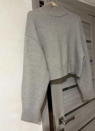 Светр жіночий h&m сірий