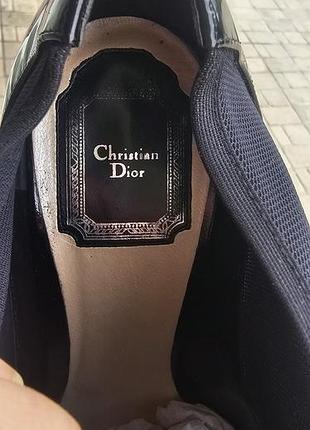 Ботильоны-туфли christian dior, 40. 7