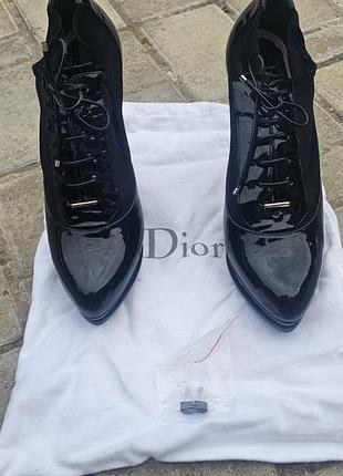 Ботильоны-туфли christian dior, 40.