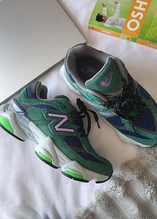Кроссовки new balance 9060 green
