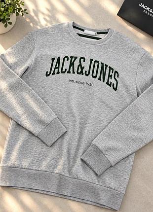 Чоловічий теплий світшот jack&jones