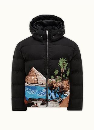 Куртка vescartes rihla puffer black чорна streetwear