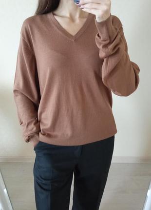 Шерстяной пуловер uniqlo